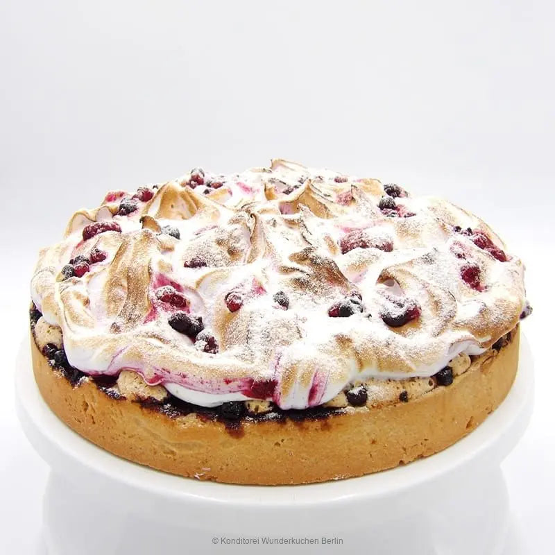 Baiserkuchen glutenfrei Waldbeere - Konditorei Wunderkuchen e.K.