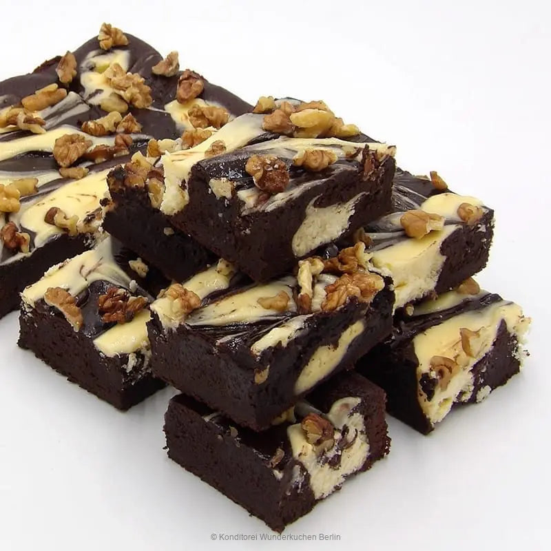 Brownies Frischkäse Walnuss - Konditorei Wunderkuchen e.K.