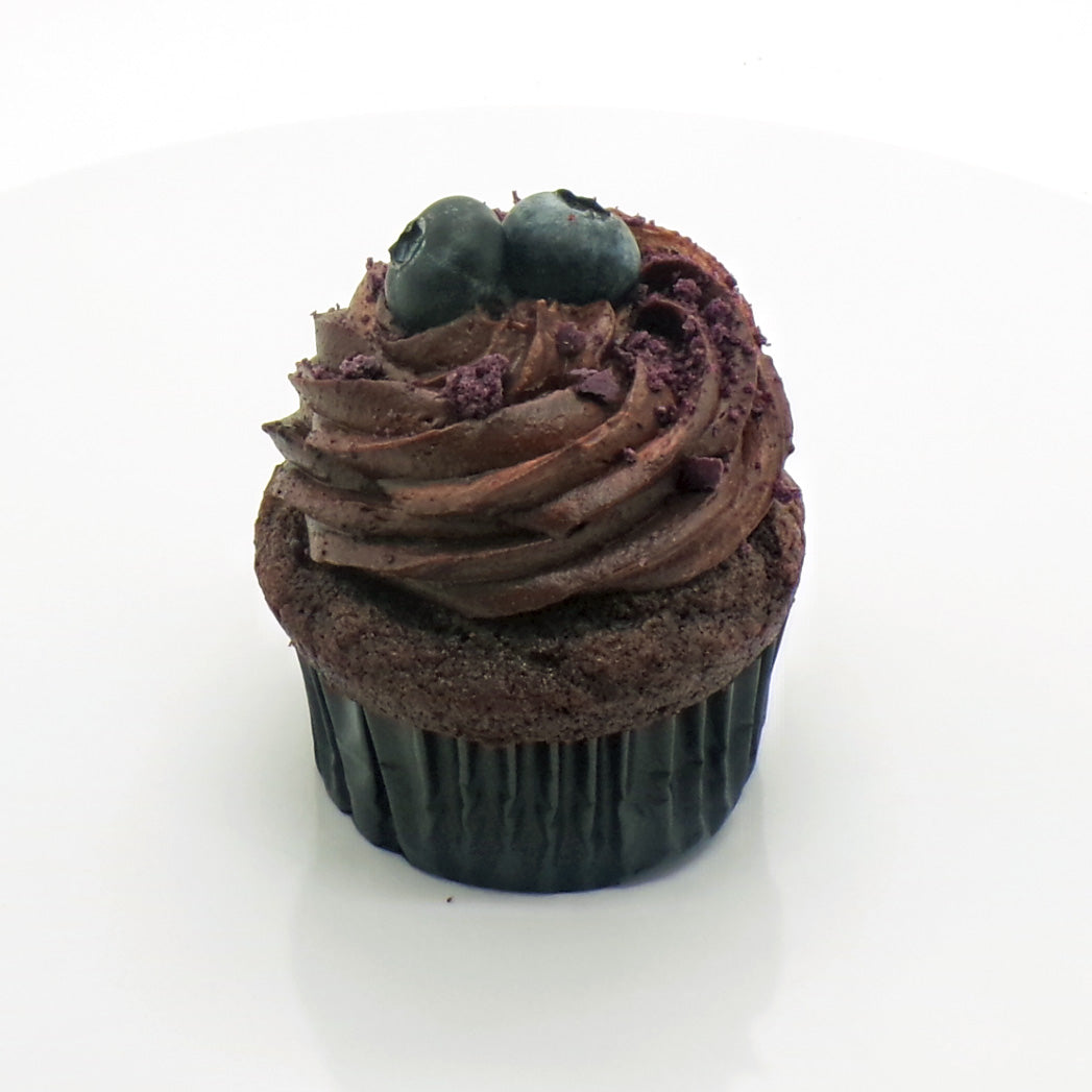 Cupcake Velvet Buttermilch 5er Set Schoko Velvet Blaubeere 5er Set - Konditorei Wunderkuchen e.K.