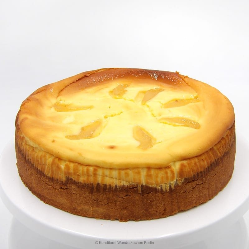 Käsekuchen Frucht Birne - Konditorei Wunderkuchen e.K.