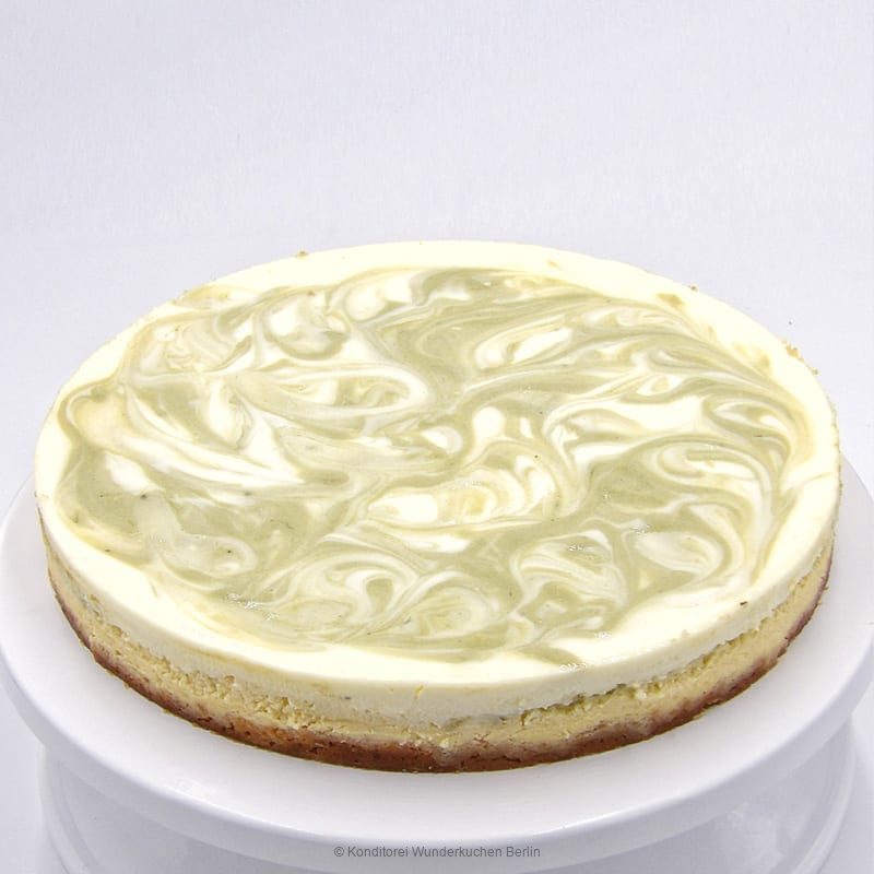 NY Cheesecakes Matcha Ø 26 cm - Konditorei Wunderkuchen e.K.