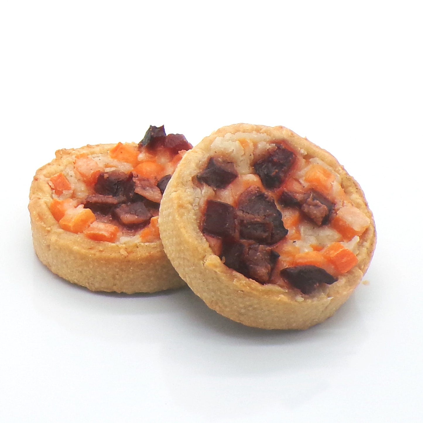 Mini Quiches vegan Rote Beete-Süßkartoffel - Konditorei Wunderkuchen e.K.