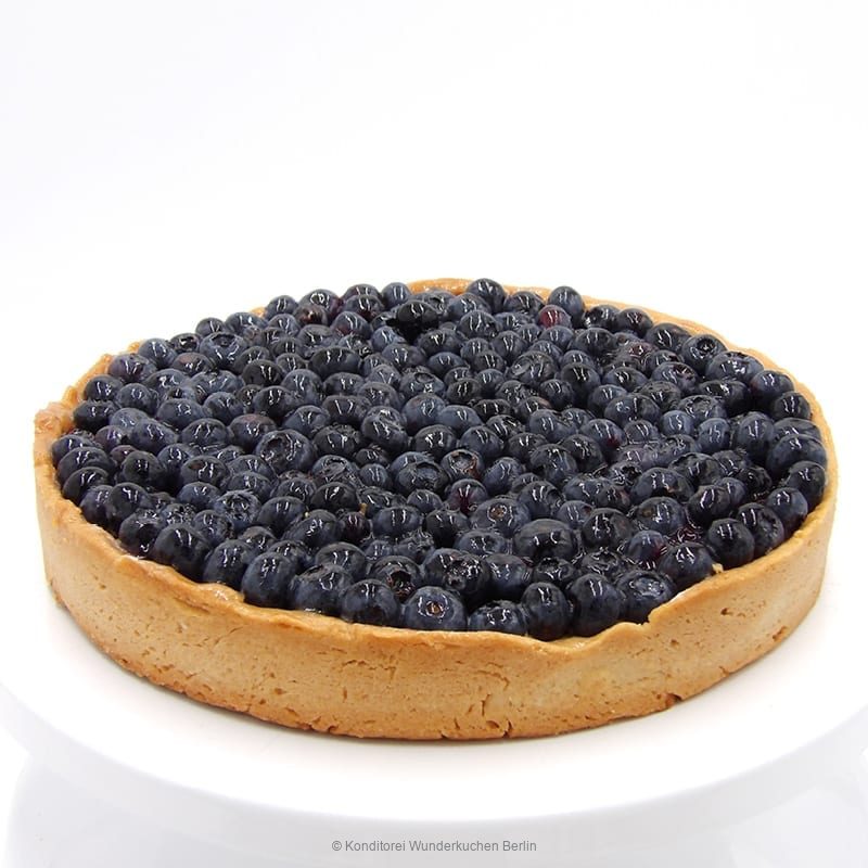 Tarte Sour Cream frische Blaubeeren - Konditorei Wunderkuchen e.K.