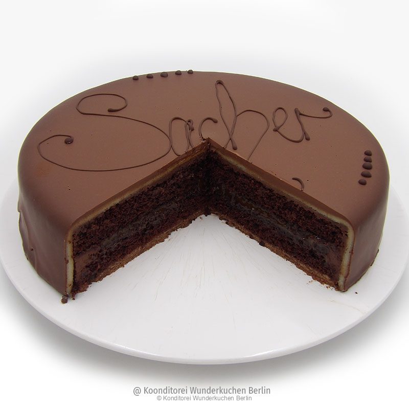 Sacher-Torte vegan - Konditorei Wunderkuchen e.K.