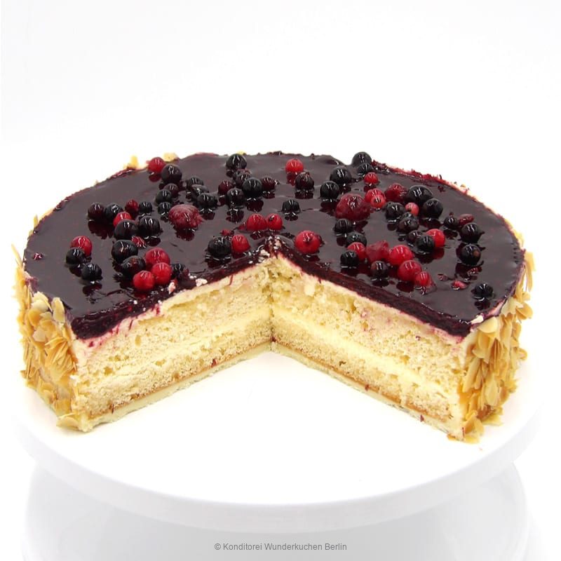 Obstkuchen glutenfrei und vegan - Konditorei Wunderkuchen e.K.