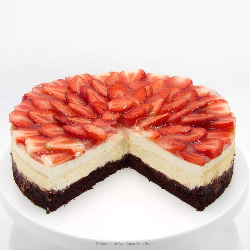 Wunderkuchen frische Erdbeeren - Konditorei Wunderkuchen e.K.