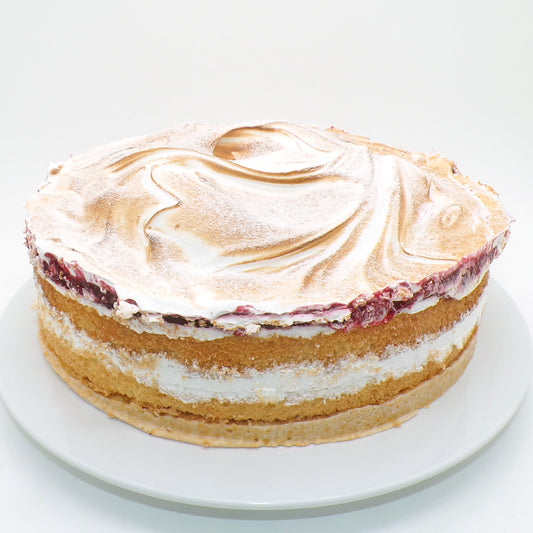 Baiserkuchen glutenfrei Kirsche - Konditorei Wunderkuchen e.K.