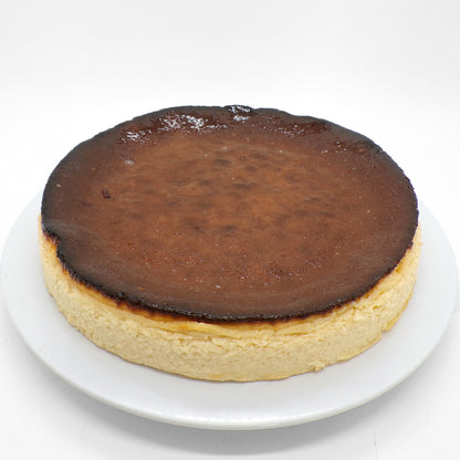 Käsekuchen baskisch (San Sebastian)