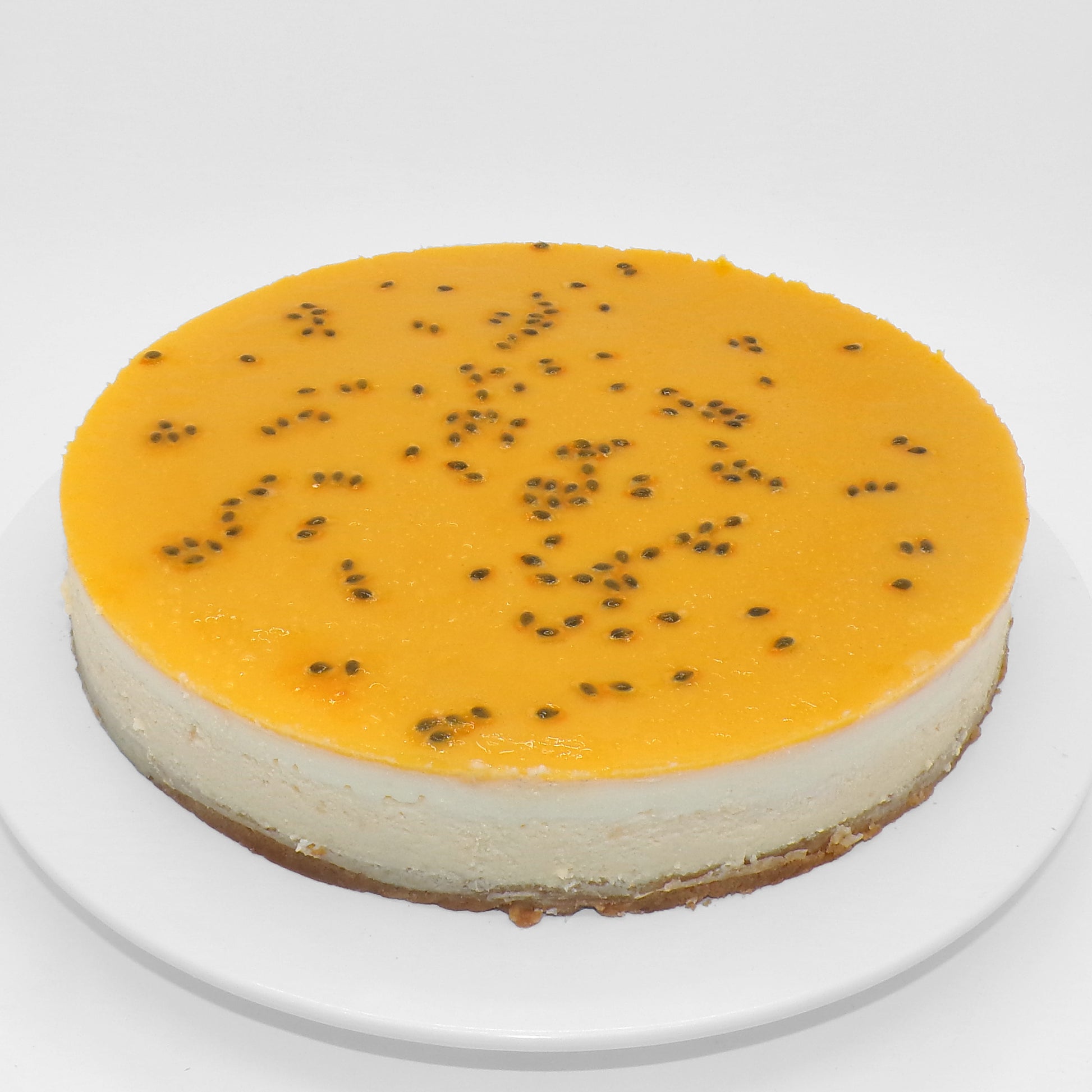 NY Cheesecakes Fruchtpüree Mango-Maracuja Ø 26 cm - Konditorei Wunderkuchen e.K.
