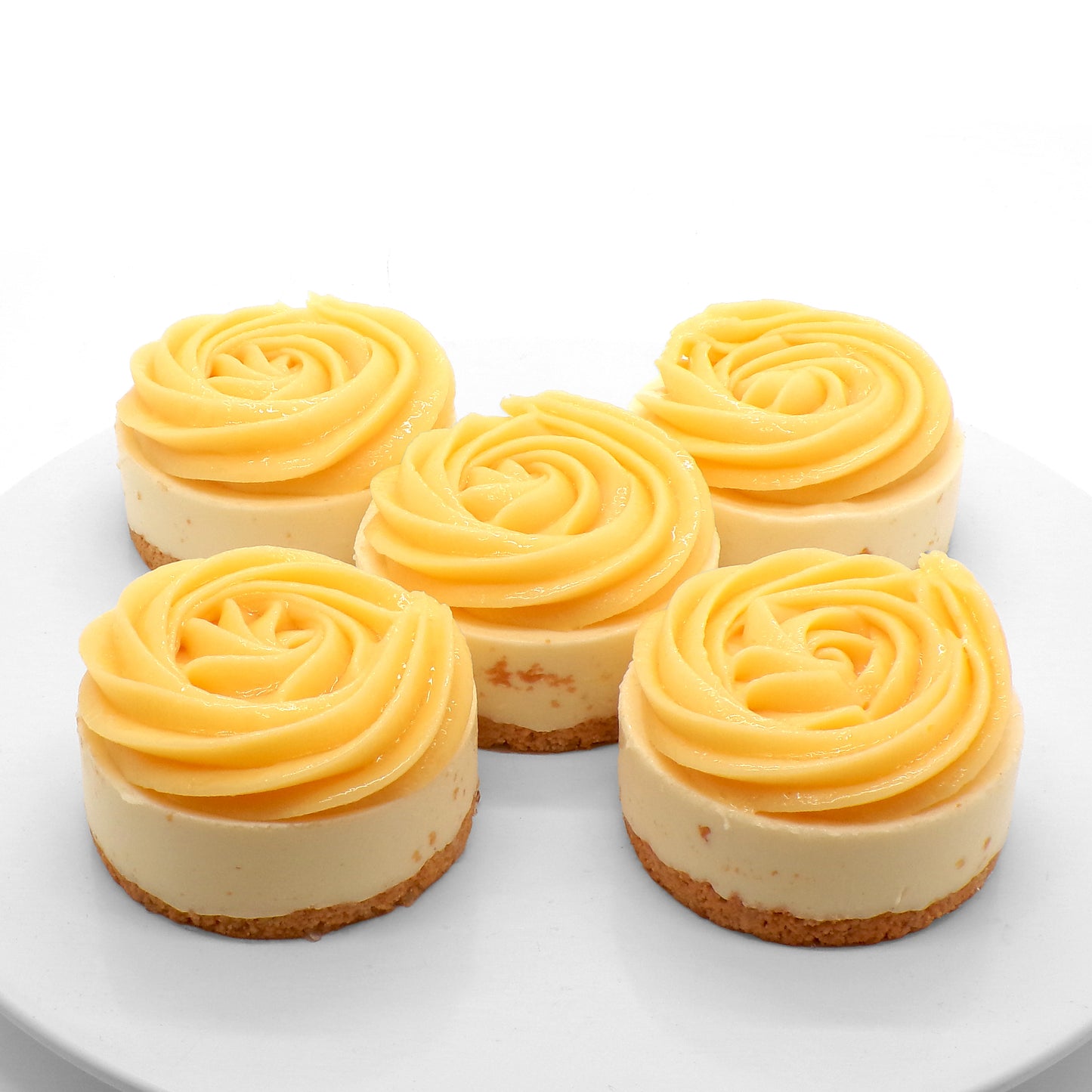 Törtchen NY Ø 8 cm 5er Set Zitrone 5 Stk - Konditorei Wunderkuchen e.K.