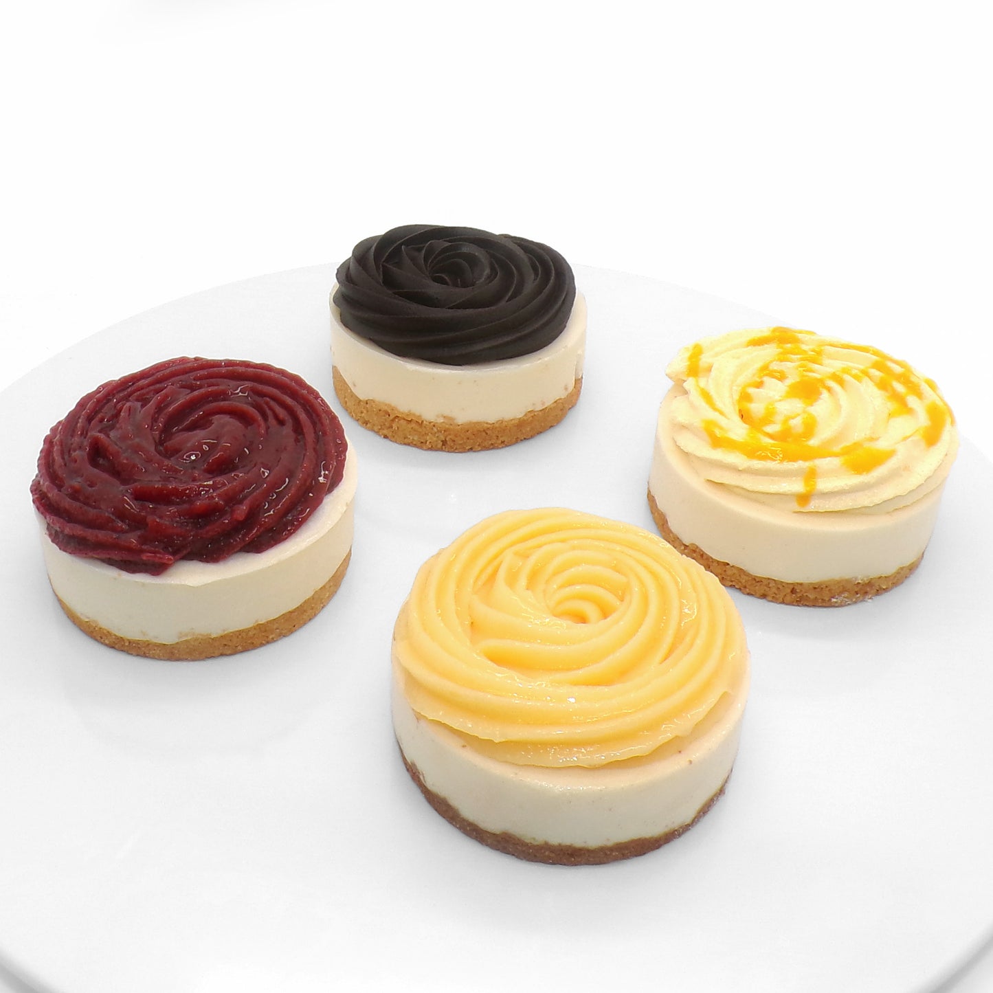 Törtchen NY Ø 8 cm 5er Set Schokolade 5 Stk - Konditorei Wunderkuchen e.K.