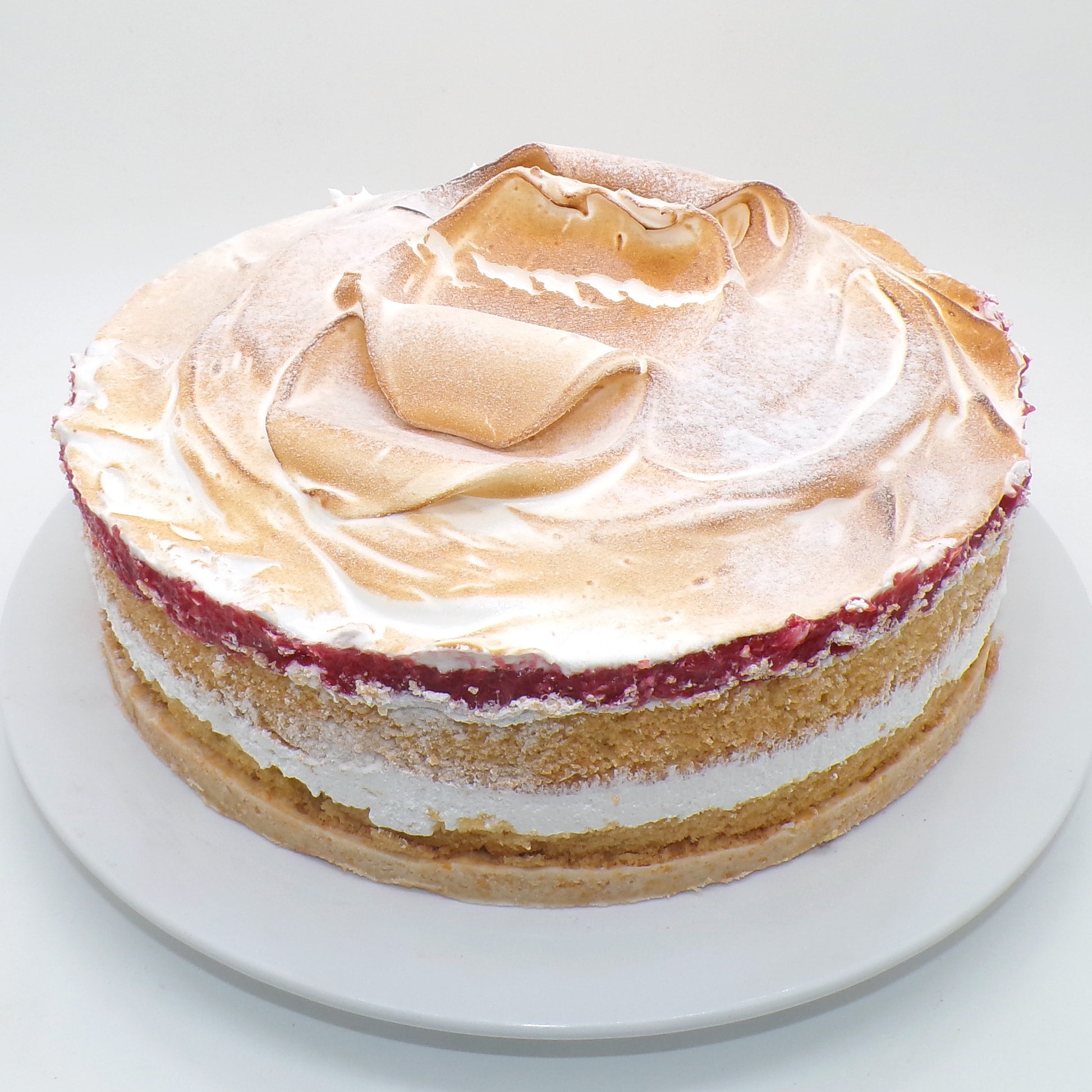 Baiserkuchen glutenfrei Johannisbeere - Konditorei Wunderkuchen e.K.