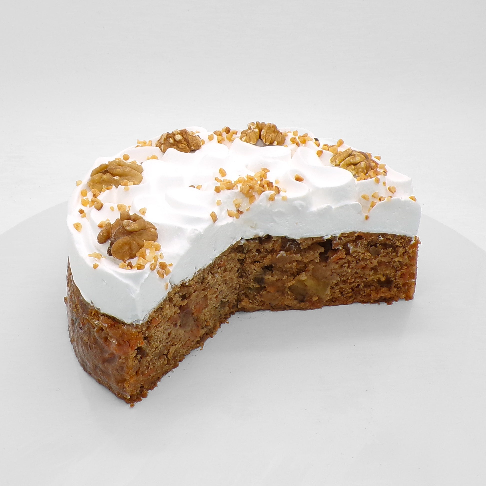 karottenkuchen 18 cm anschnitt