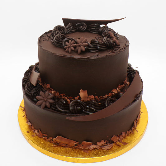 Schokoladen-Ganache Zweistöckig - Konditorei Wunderkuchen e.K.