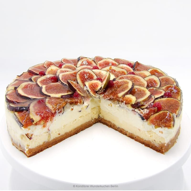 NY Cheesecake frische Feige - Konditorei Wunderkuchen e.K.