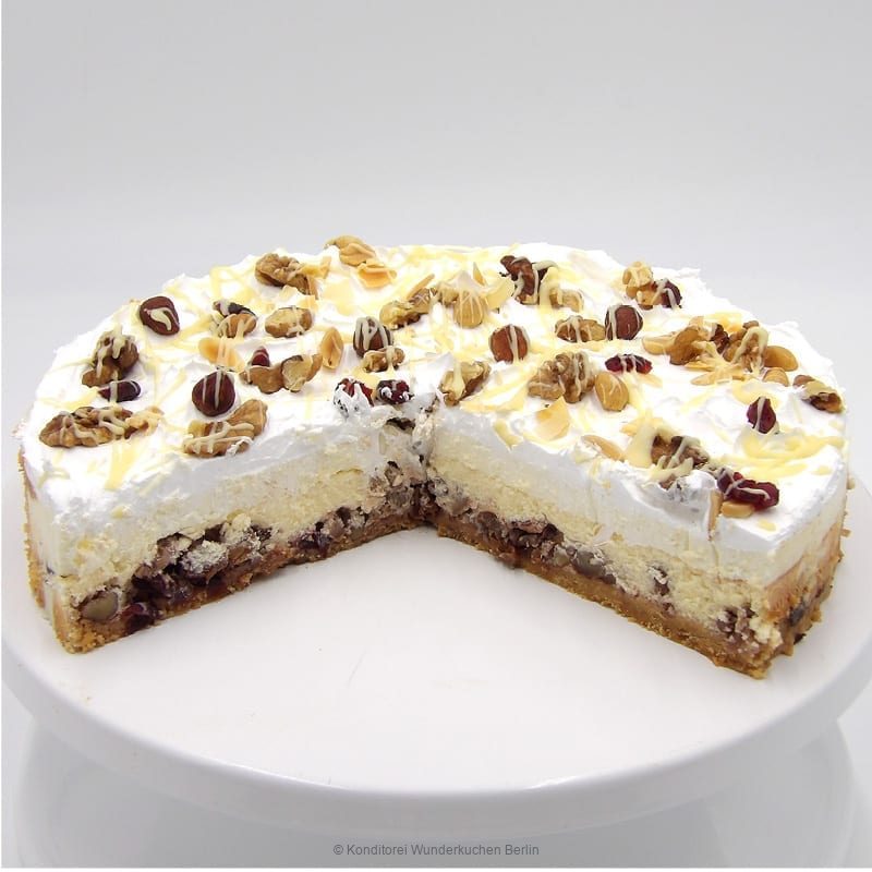 NY Cheesecake Winter glutenfrei - Konditorei Wunderkuchen e.K.