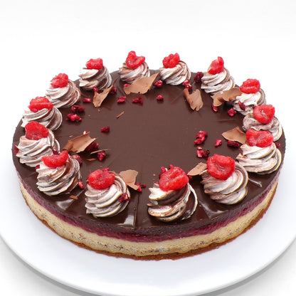 NY Cheesecakes Schoko Schoko Himbeere - Konditorei Wunderkuchen e.K.