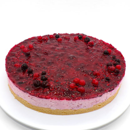 New York Style Fruchttopping glutenfrei und vegan Waldfrucht Hell - Konditorei Wunderkuchen e.K.