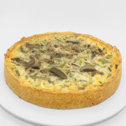 Quiches glutenfrei Champignon-Lauch - Konditorei Wunderkuchen e.K.