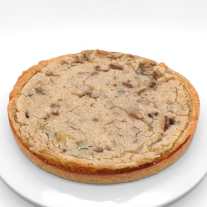 Quiche vegan Champignon-Lauch - Konditorei Wunderkuchen e.K.
