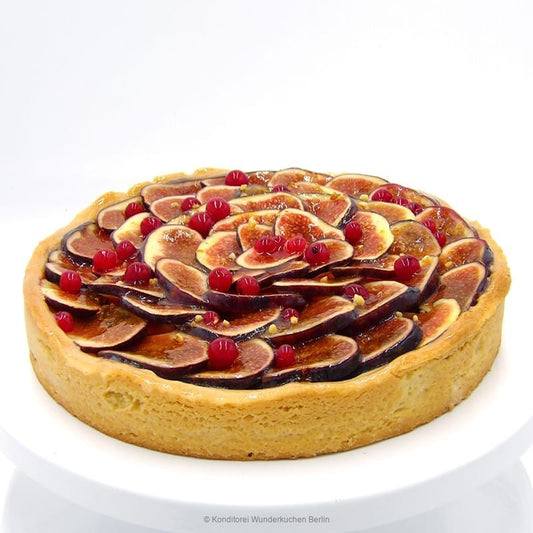 Tarte Sour Cream frische Feige Default Title - Konditorei Wunderkuchen e.K.