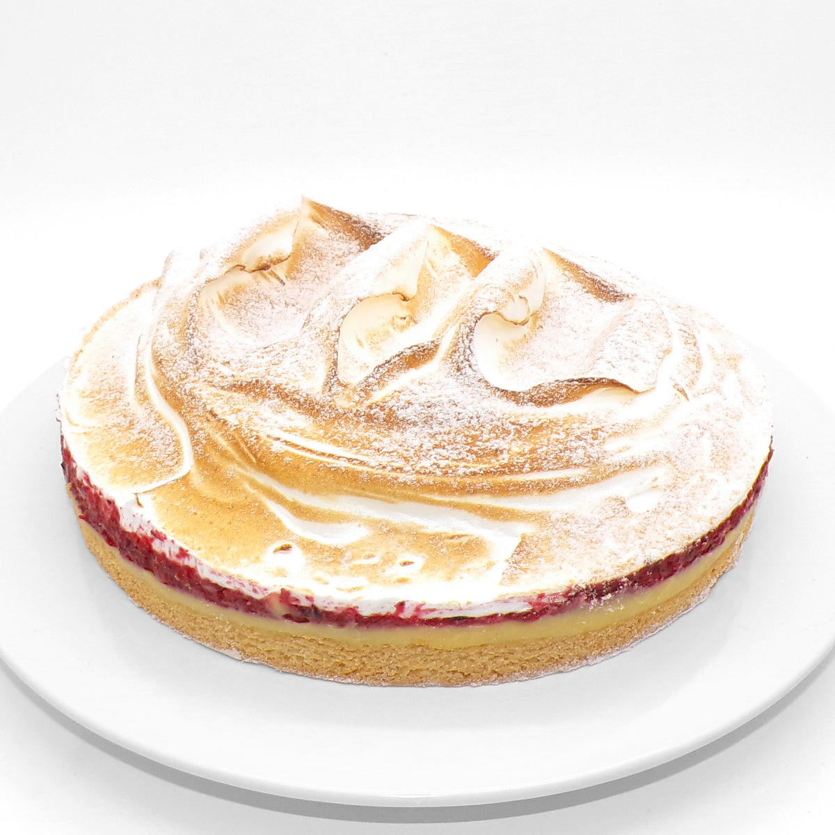 Baiser Tartes glutenfrei Himbeere - Konditorei Wunderkuchen e.K.