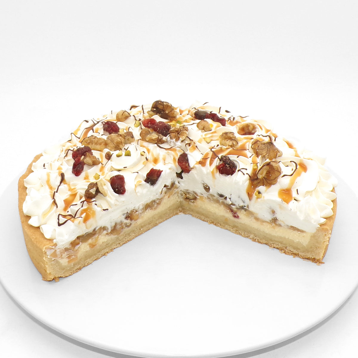Tarte Sour Cream Winter Saisonal - Konditorei Wunderkuchen e.K.