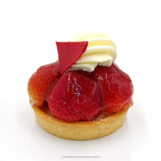 Tartelette Erdbeere saisonal - Konditorei Wunderkuchen e.K.