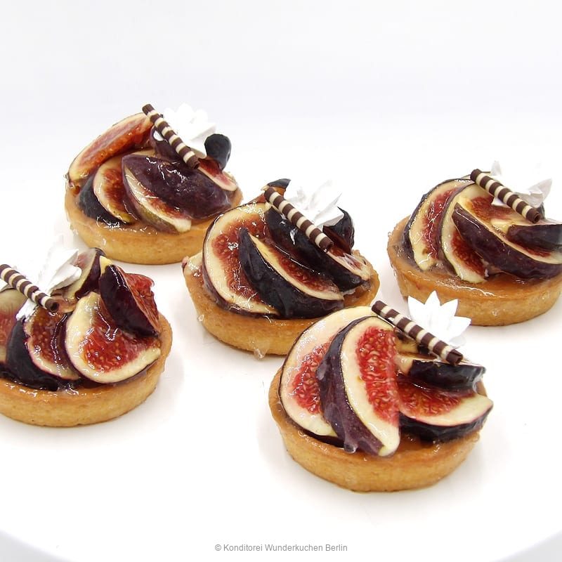 Tartelette Feige saisonal - Konditorei Wunderkuchen e.K.