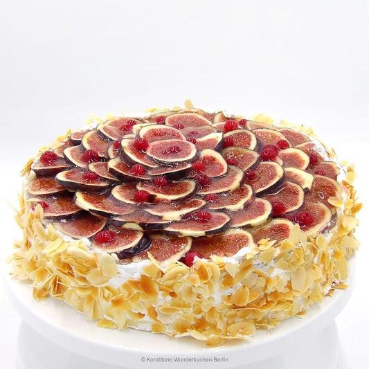 Obstkuchen frische Feige glutenfrei Default Title - Konditorei Wunderkuchen e.K.