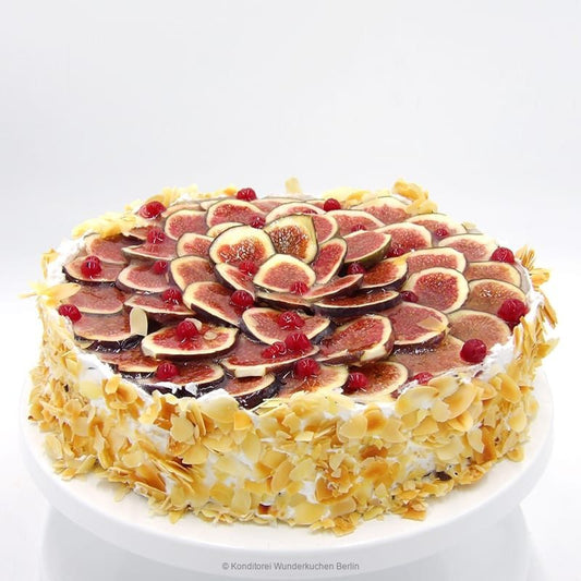 Obstkuchen frische Feige vegan Default Title - Konditorei Wunderkuchen e.K.