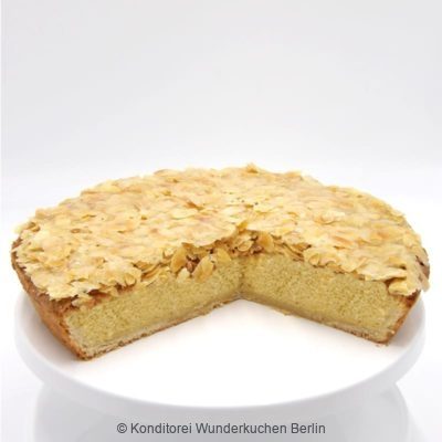 Schwedischer Mandelkuchen. Online Shop und Lieferservice Kuchen Torten Berlin.