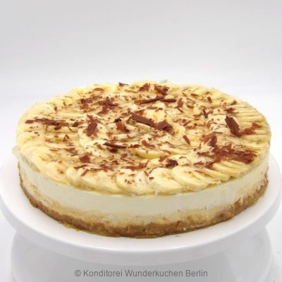 NY Cheesecake Frucht Banane. Online Shop und Lieferservice Kuchen Torten Berlin.