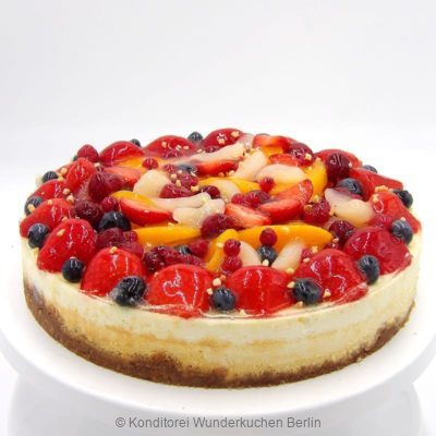 NY Cheesecake Mixfrucht. Online Shop und Lieferservice Kuchen Torten Berlin-
