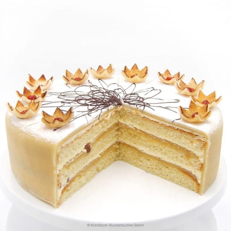 Marzipan Torte. Online Shop und Lieferservice Kuchen Torten Berlin-