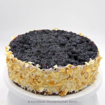 Torte Blaubeer Saison vegan. Online Shop und Lieferservice Kuchen Torten Berlin